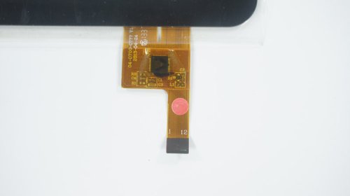 Сенсорне скло (тачскрін) 04-0700-0777 V1 7" 186×111 мм 12pin чорне