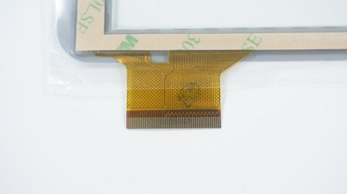 Сенсорне скло (тачскрін) HK10DR2496-V02 10,1" 256×145/222×126 мм 50 pin біле