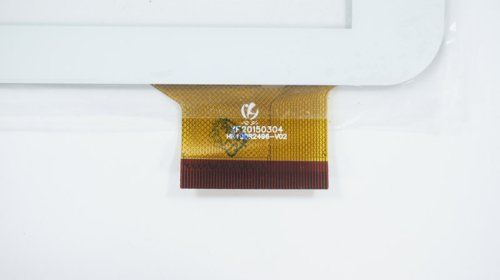 Сенсорне скло (тачскрін) HK10DR2496-V02 10,1" 256×145/222×126 мм 50 pin біле