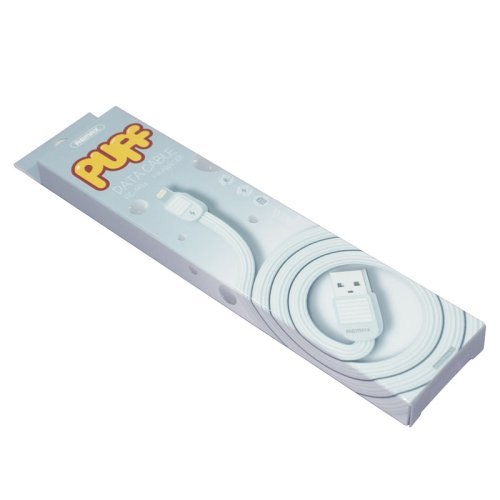 Кабель REMAX Puff USB–Lightning для iPhone/iPad, білий
