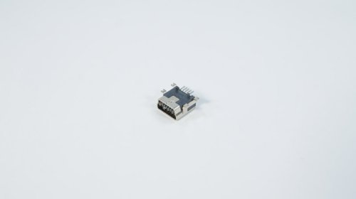 Розʼєм miniUSB MIJ019 для планшета/телефона, 5 pin, 4 фіксовані ніжки