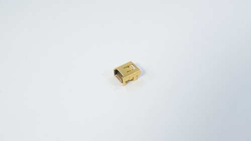 Роз’єм miniUSB MIJ018 для планшета/телефона, 8 pin, 4 фікс. лапки