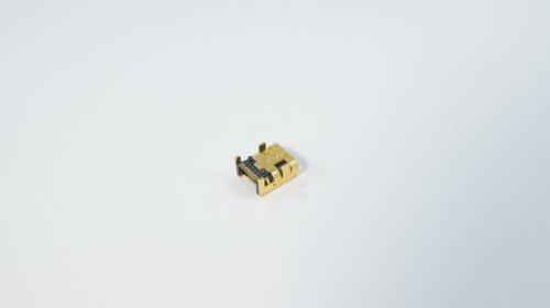 Роз’єм miniUSB MIJ018 для планшета/телефона, 8 pin, 4 фікс. лапки