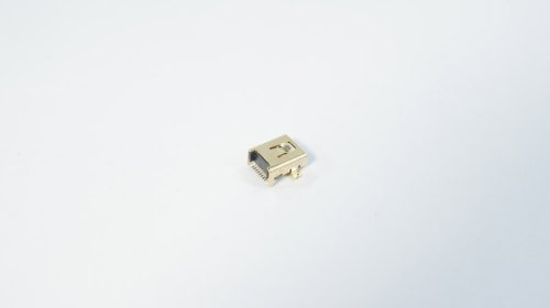 Розʼєм miniUSB MIJ016 для планшета/телефона, 8 pin, 4 фікс. лапки