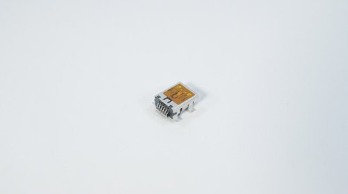 Розʼєм miniUSB MIJ013 для планшета/телефона, 10 pin, 4 фікс. лапки