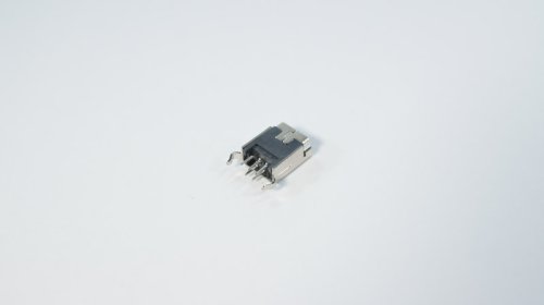 Роз’єм miniUSB MIJ008 для планшета/телефона, 5 pin, 2 фіксовані лапки