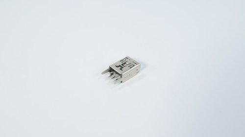 Розʼєм miniUSB MIJ001 для планшета/телефона, 5 pin, 2 фіксовані ніжки