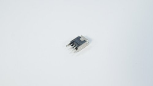 Розʼєм miniUSB MIJ001 для планшета/телефона, 5 pin, 2 фіксовані ніжки