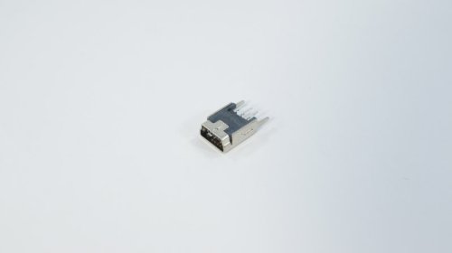 Розʼєм miniUSB MIJ001 для планшета/телефона, 5 pin, 2 фіксовані ніжки