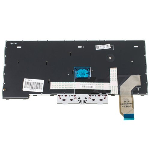 Клавіатура для ноутбука Lenovo ThinkPad L14 / L14 Gen 2, RUS розкладка, чорна