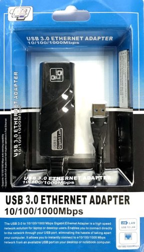 USB 3.0 мережева карта 1 Гбіт/с RJ45 на RTL8153 (Ethernet адаптер)