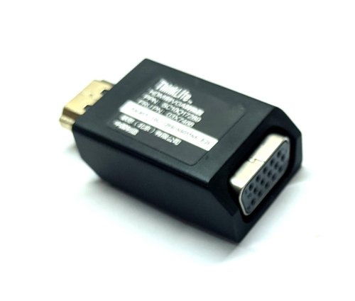 Перехідник Lenovo HDMI→VGA для підключення монітора/проектора
