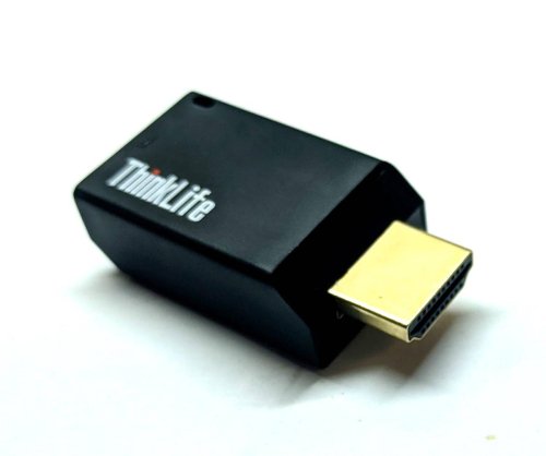 Перехідник Lenovo HDMI→VGA для підключення монітора/проектора