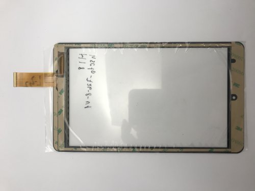 Сенсорний екран HSCTP-726-8-V1 для Chuwi Hi8/Hi8 Pro/Vi8 Plus, чорний/білий