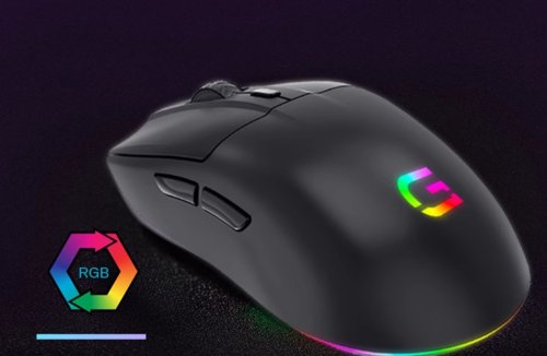 Бездротова ігрова миша Dell GM332D Pro 5000 DPI з RGB, USB‑C заряджання