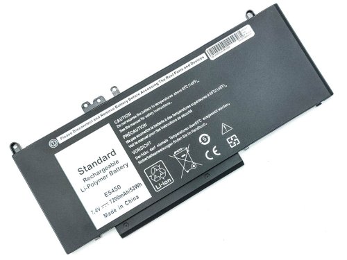 Акумулятор G5M10 для Dell Latitude E5250/E5450/E5550 (8V5GX/R9XM9/WYJC2/1KY05) 7.4V 7200mAh 53Wh