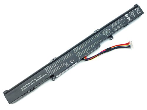 Акумулятор A41-X550E для ASUS A450E/X450E/X550E/A750E/D451/F450/F550/F750/K550E/K750E/K751/R751/X750E/X550z/X751, 14.4V 2600mAh 37.4Wh