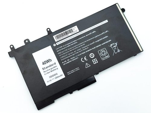 Акумулятор Dell 3DDDG для Latitude E5280/E5480/E5580/5280/5288/5290/5480/5488/5490/5491/5495/5580/5590, Precision 3520, 11.4V 3600mAh 40Wh, металевий корпус
