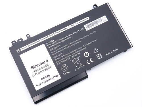 Акумулятор NGGX5 для Dell Latitude E5270/E5470/M3510/E5570/E5550 (0RDRH9, RDRH9) 11.4V 3600mAh 41Wh, metal case
