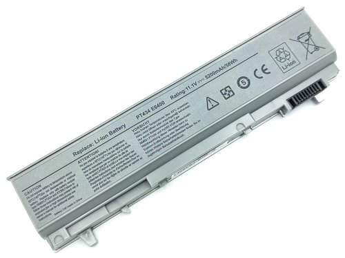 Акумулятор Dell PT434/PT435 для Latitude E6400/E6500/E6410/E6510 11.1V 5200mAh 58Wh Silver