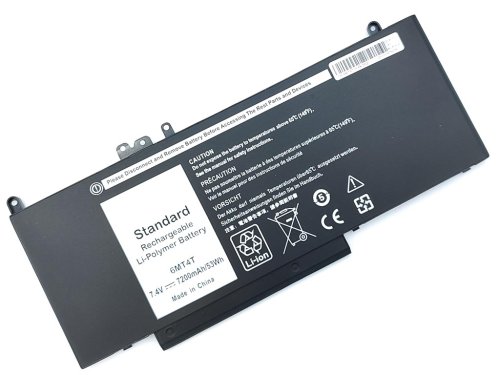 Акумулятор для Dell Latitude 14 E5470/E5570/E5450, Precision M3510 6MT4T 7.4V 7200mAh 53Wh