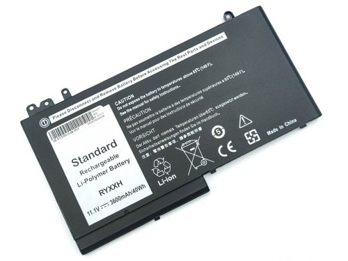 Батарея RYXXH для Dell Latitude 12 E5250/E5450/E5550, 11 3150/3160/3550 11.1V 3600mAh 40Wh