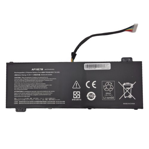 Акумулятор AP18E7M для Acer Aspire Nitro 5 AN515-43/54/55/52/57, AN517-51/52, PT315-51, PH315-52/53, PH317-53, A715-74G (14.8V 3620mAh 54Wh) KT.0040G.013
