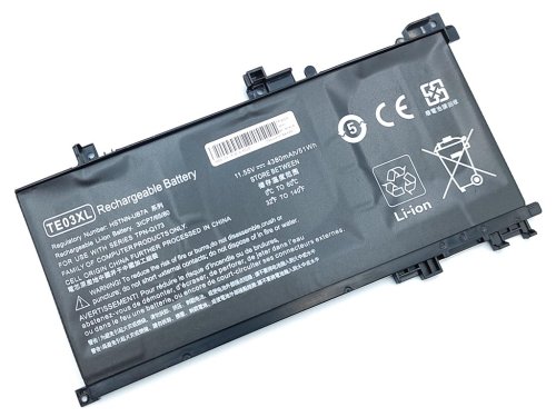 Акумулятор TE03XL для HP Omen 15/15-BC/15-AX (TPN-Q173, HSTNN-UB7A, 849910-850, 849570-541) 50Wh 11.55V 4380mAh