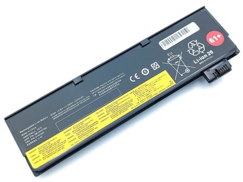 Акумулятор Lenovo 01AV423/01AV424 для ThinkPad T470/T480/T570/T580/P51S/P52S 10,8V 5200mAh