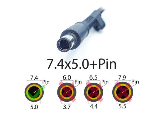 Оригінальний блок живлення HP для G4/G6/G50/G60/G61/G62/G70/G71/G72 18.5V 3.5A 65W 7.4×5.0+PIN без кабелю