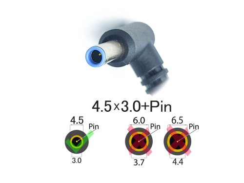 Оригінальний блок живлення HP 250-G3/250-G4/250-G5/255-G3 19.5V 3.33A 65W 4.5×3.0+Pin Blue без кабелю