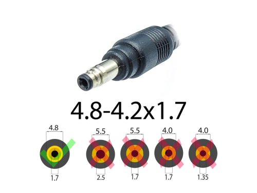 Блок живлення для HP Presario V2000/V2100/V2200/V2300/V2400/V2500/V2600/V3000/V4000/V5000/V6000 19V 4.74A 90W 4.8×1.7 Bullet без кабелю