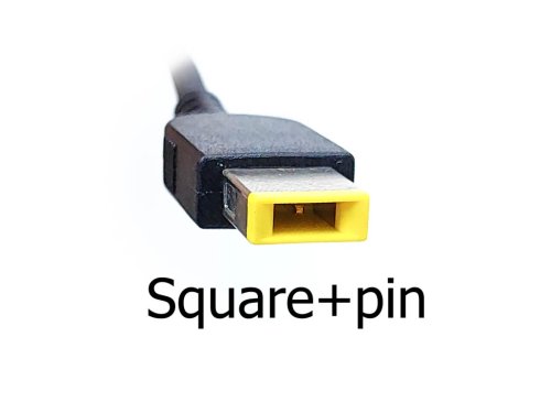 Оригінальний зарядний пристрій Lenovo 65W 20V 3.25A (USB+pin) прямокутний жовтий ADLX65NLC3A