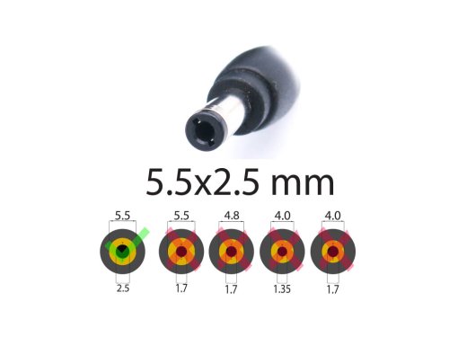 Блок живлення для Acer AL711/AL712/AL713/AL715/AL716/AL722/AL732/AL801/AL922 12V 5A 60W 5.5×2.5
