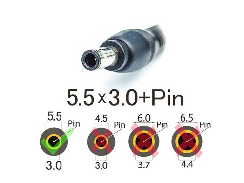 Блок живлення для Samsung R465/RC410/R480/R478/R522/R470/R468/R467/R466 19V 3.16A 65W 5.5×3.0+Pin