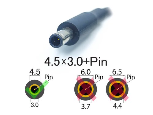 Оригінальний блок живлення OVALE для Dell XPS 13-6928sLV/4040SLV/0015SLV 19.5V 2.315A 45W 4.5×3.0+pin, без кабелю