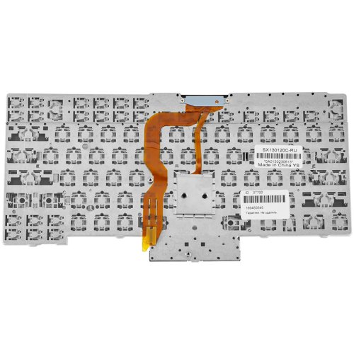 Клавіатура для ноутбука Lenovo T410/T420/T510/T520/X220/W510, російська, чорна