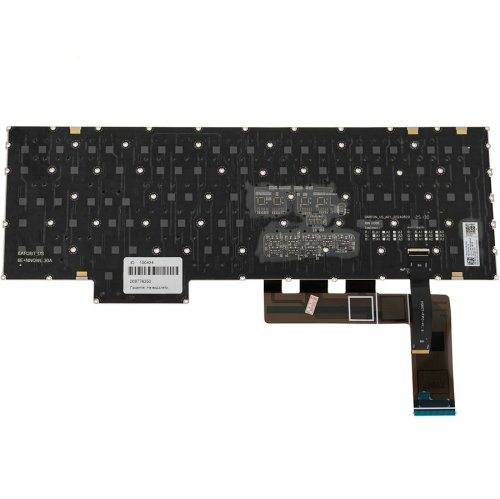Клавіатура для ноутбука Lenovo Legion Pro 5-16IAH10, укр, чорна, без рамки, RGB-підсвітка