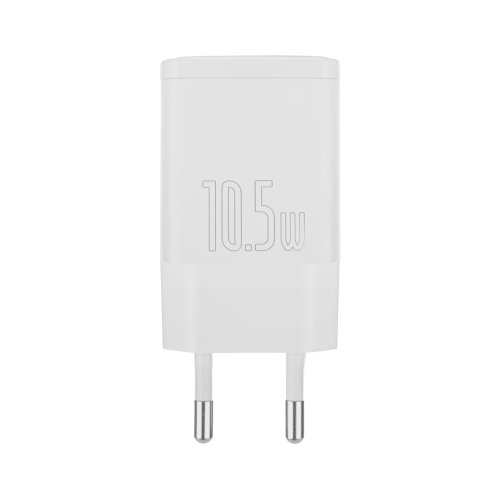 Зарядное устройство Baseus Compact Charger 2U 10.5W EU White (2USB) (CCXJ010202)