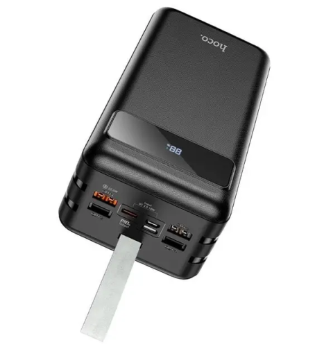 Павербанк Hoco J86B Electric 60000mAh 22.5W, чорний